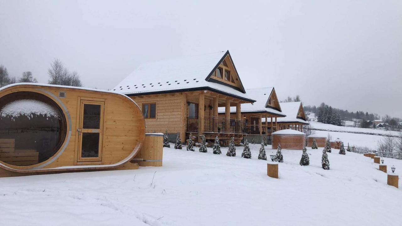 Domki Gorce Klikuszowa Sauna Jacuzzi Экстерьер фото