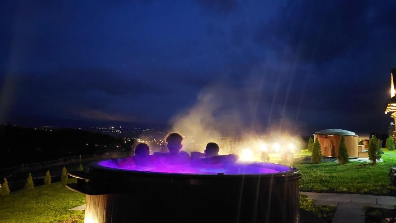 Domki Gorce Klikuszowa Sauna Jacuzzi Экстерьер фото