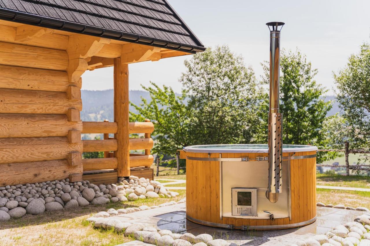 Domki Gorce Klikuszowa Sauna Jacuzzi Экстерьер фото