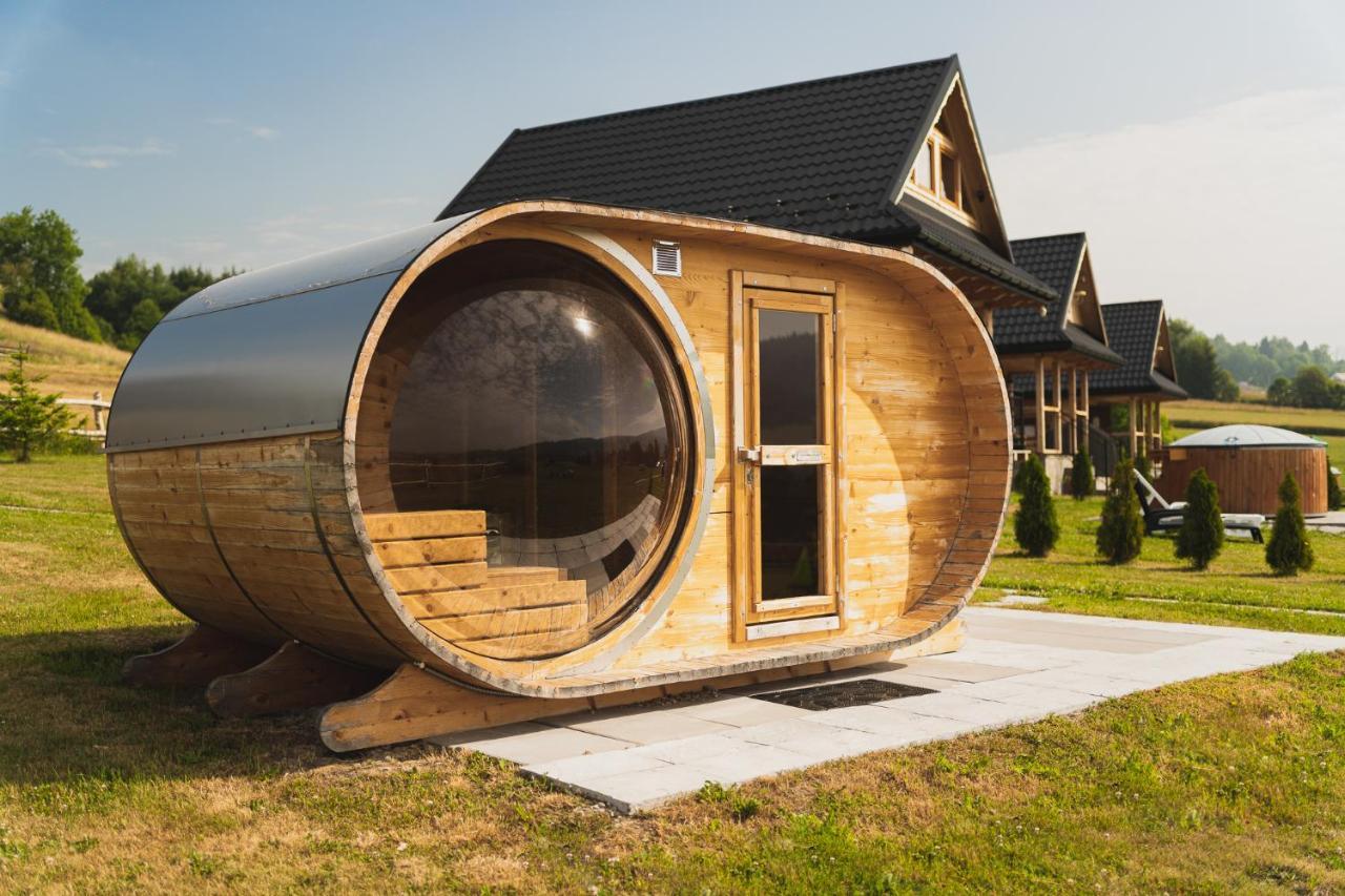 Domki Gorce Klikuszowa Sauna Jacuzzi Экстерьер фото