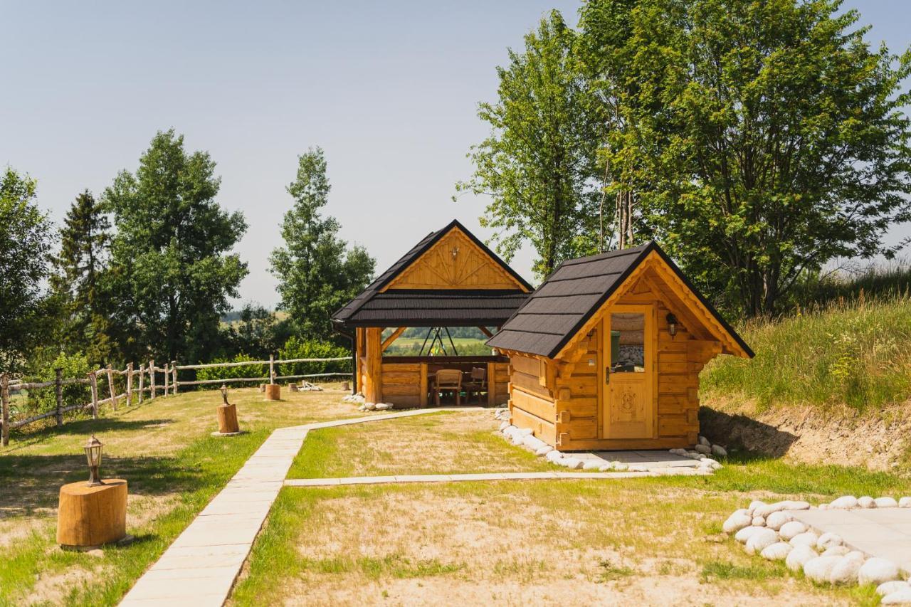 Domki Gorce Klikuszowa Sauna Jacuzzi Экстерьер фото